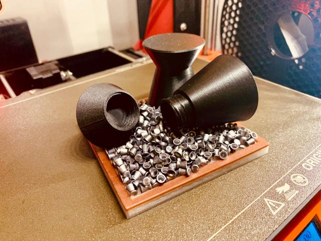 Box for airgun pellets 3D model thumbnail