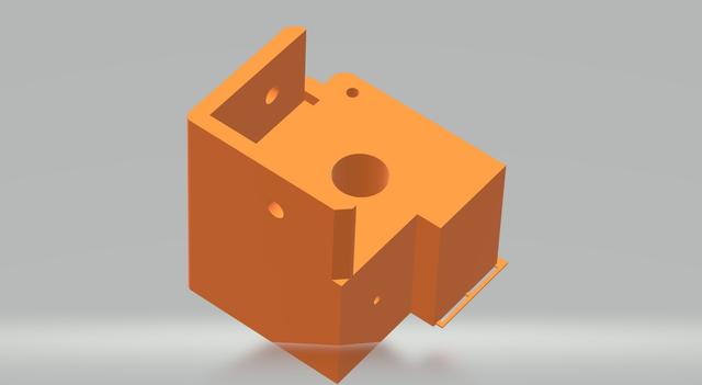 Ikea lack enclosure modification 3D model thumbnail