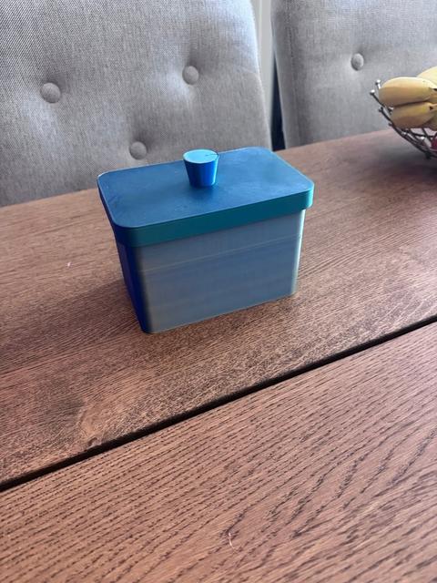 Laundry Powder Container with Scoop 3D model thumbnail