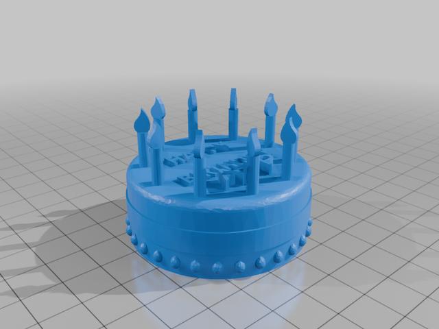AJP HBD 3D model thumbnail