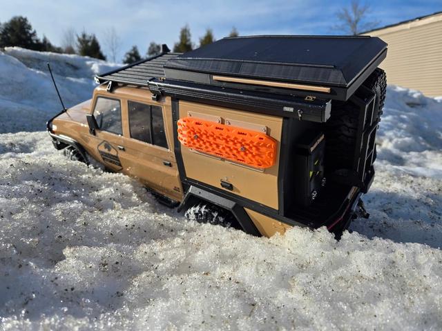 RGT Land Commander Canopy Roof Rack 3D model thumbnail