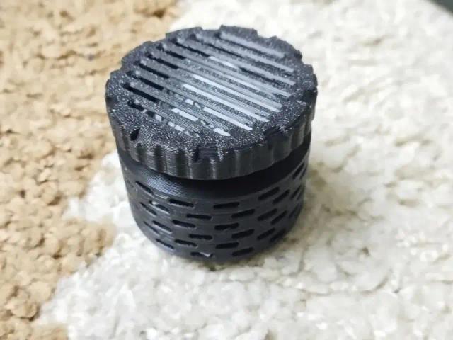 Desecant box for spools 3D model thumbnail