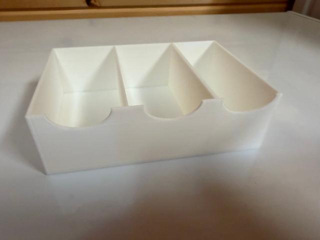 Sushi Condiment Holder Box 3D model thumbnail