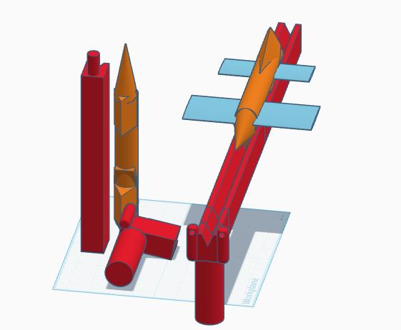 slingshot airplane 3D model thumbnail