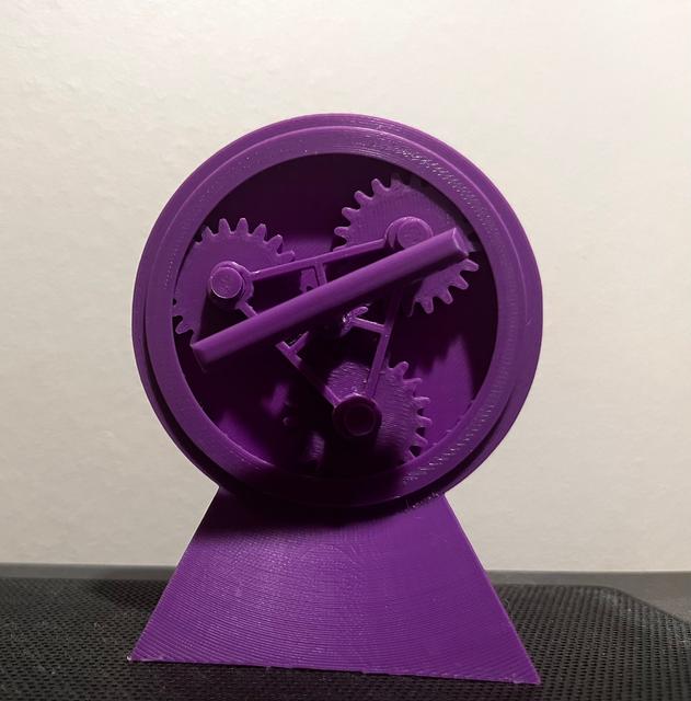 Planetary Gear Stand 3D model thumbnail