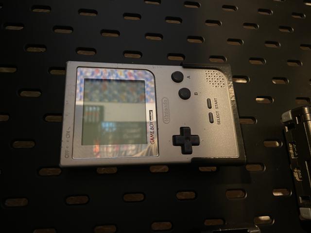 Gameboy Pocket Mount for IKEA Skadis 3D model thumbnail