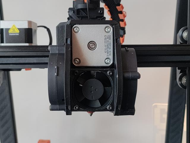 Combined FatBurner with 40mm fan mount and duct 3D model thumbnail