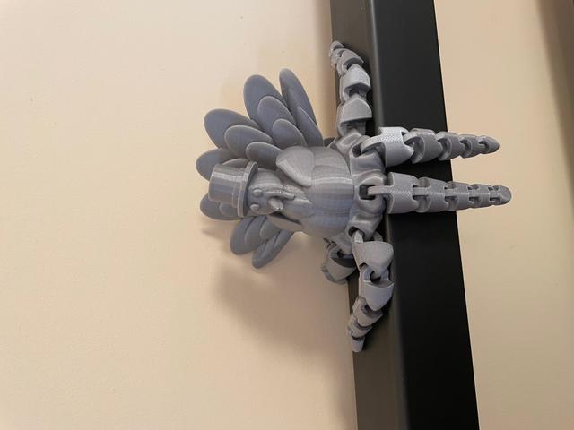 Octurkey - Octopus + Turkey 3D model thumbnail