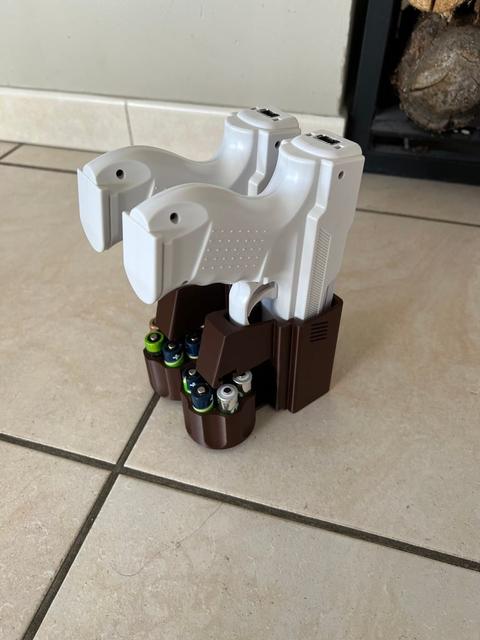 Wiimote lightgun Holster 3D model thumbnail