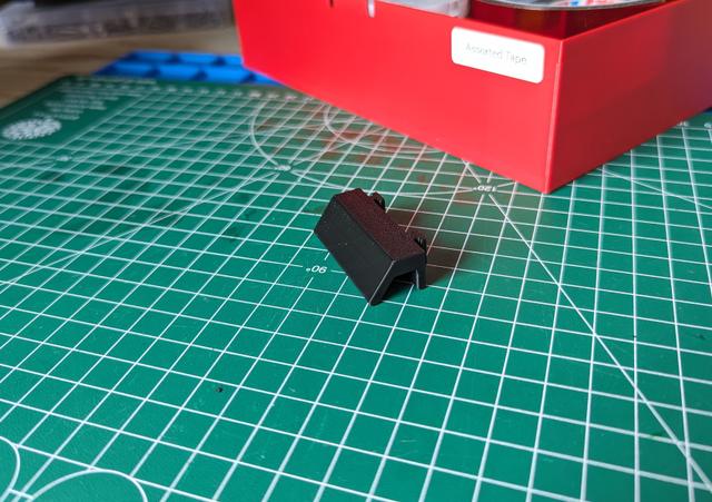 Label/Sticker handle for Gridfinity Modular Drawers 3D model thumbnail