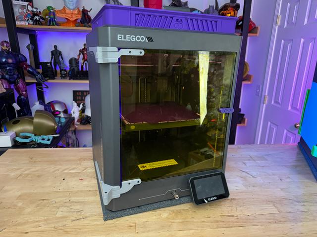 Elegoo Centauri Carbon Replacement Door / Biqu Panda Door 3D model thumbnail