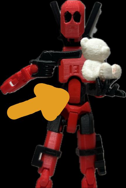 DUMMY 13 - Multipart armor/abdomen 3D model thumbnail
