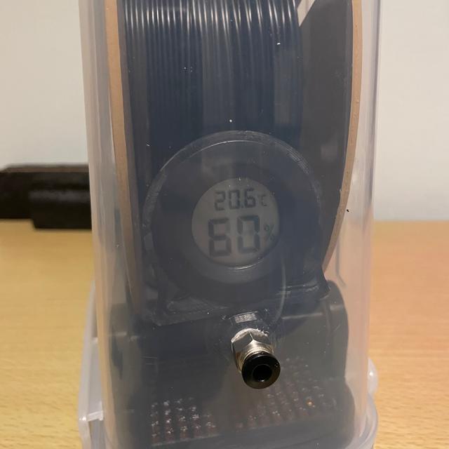 Round Hydrometer Holder for Ultimate Cereal Container 3D model thumbnail