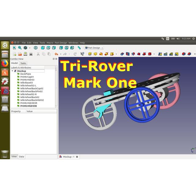 Nagy's Tri Rover 3D model thumbnail