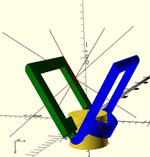 Ручка для переноски бутыли питьевой воды объёмом 18,9 л. 3D model thumbnail