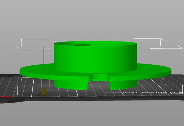 Modular Hydroponics Tower - New Base Fitting 3D model thumbnail