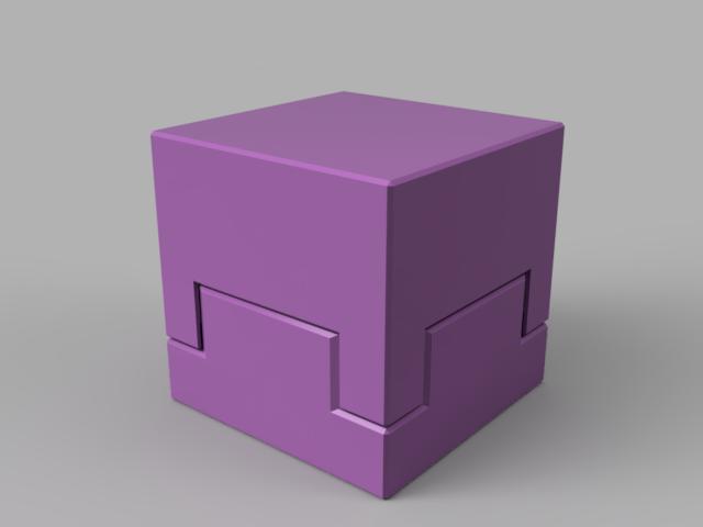 40x40x40mm version 3D model thumbnail