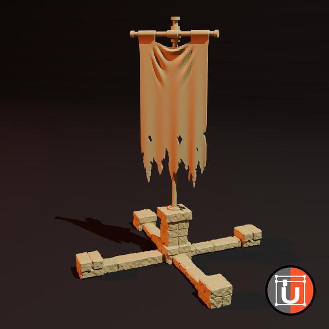 Desert Fantasy Objectives 3D model thumbnail