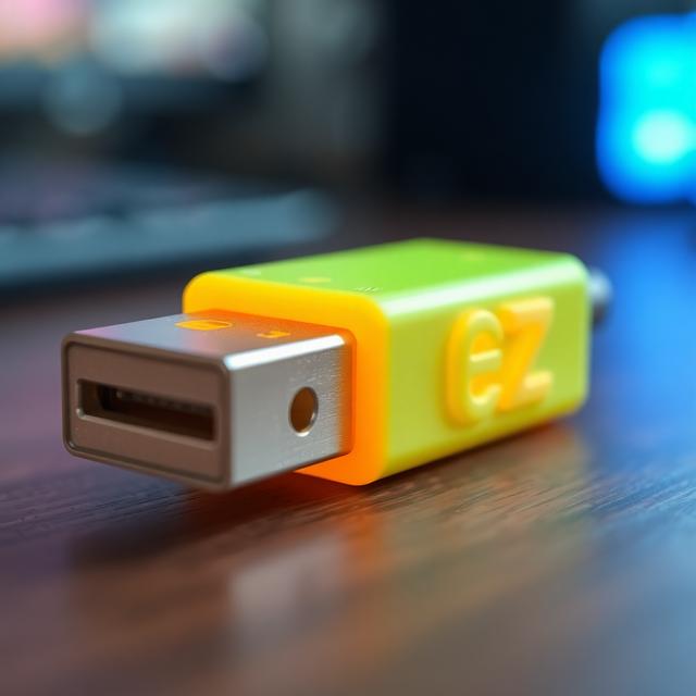 usb prank 3D model thumbnail