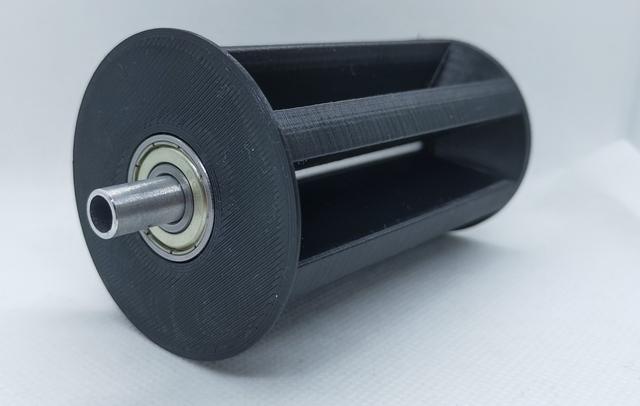 LACK V2 Spool Cylinder (for MMU spool holder bearings) 3D model thumbnail
