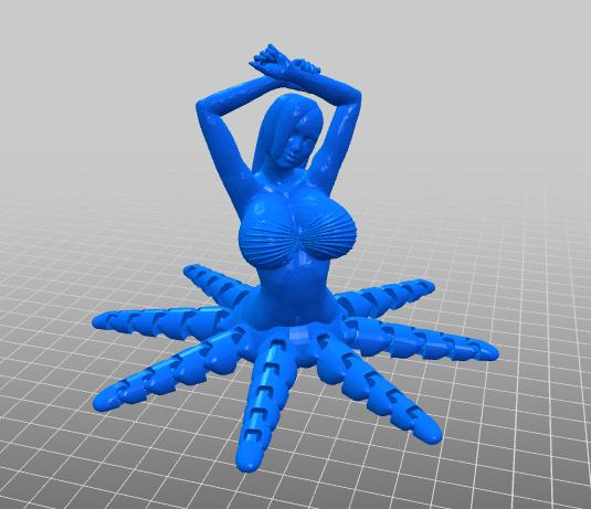 Tits and Tentacles v1 3D model thumbnail