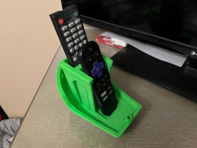 Remote Holder Benchy 3D model thumbnail