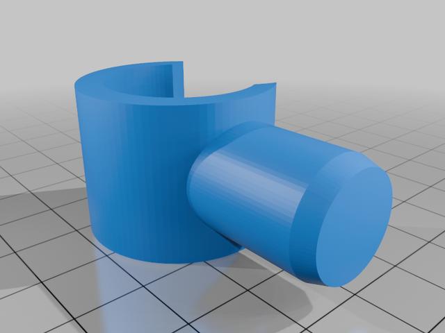 Replacement Cabela's Camp Kitchen Sink Clip 3D model thumbnail