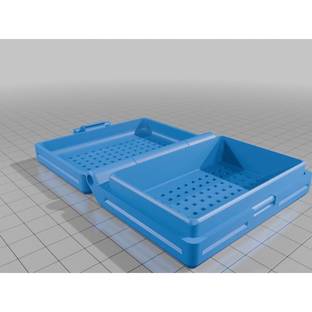 Dessicant Box for Ammo Boxes  (Remix) 3D model thumbnail
