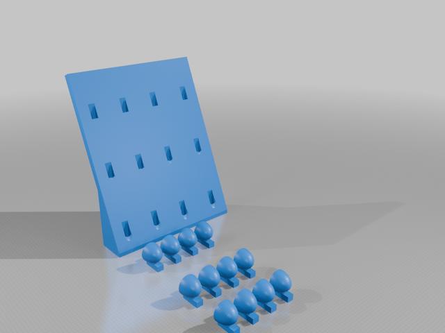 Egg holder $$ 3D model thumbnail