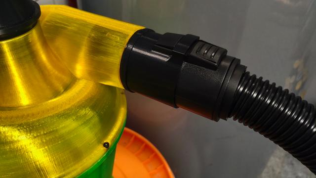 Karcher WD3 / KWD3 hose adapter for cyclone separator 3D model thumbnail