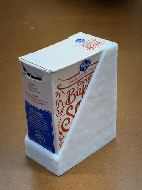 Sleeve for Small Boxes of Baking Soda Holder 16oz - Kitchen Tool Gadget 3D model thumbnail