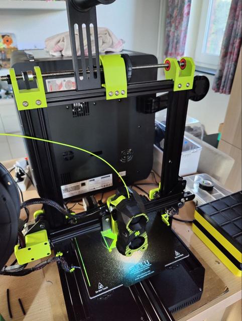 Ender 3 Pro Stealthburner + Klicky PCB D2HW 3D model thumbnail