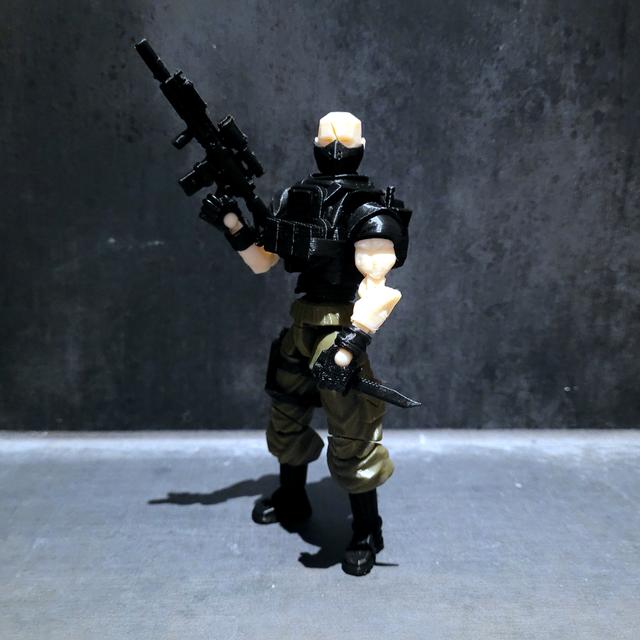 Dummy 13 Mercenary 3D model thumbnail