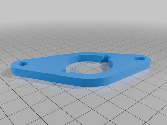 VAG "R8" coils for M50/M52 adapter bracker 3D model thumbnail
