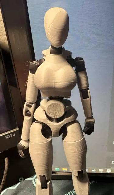 Longer arms for the thicker Carbon 13 Type F 3D model thumbnail