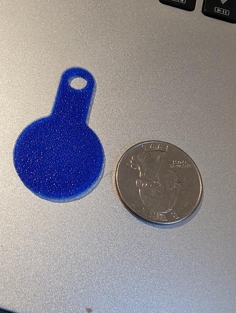 USA Shopping Cart Coin Key 3D model thumbnail