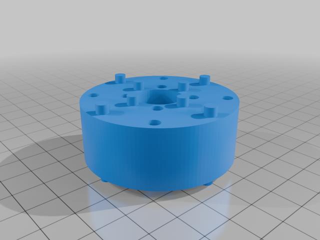 Spacer for goBuilda 96mm omni wheels 3D model thumbnail