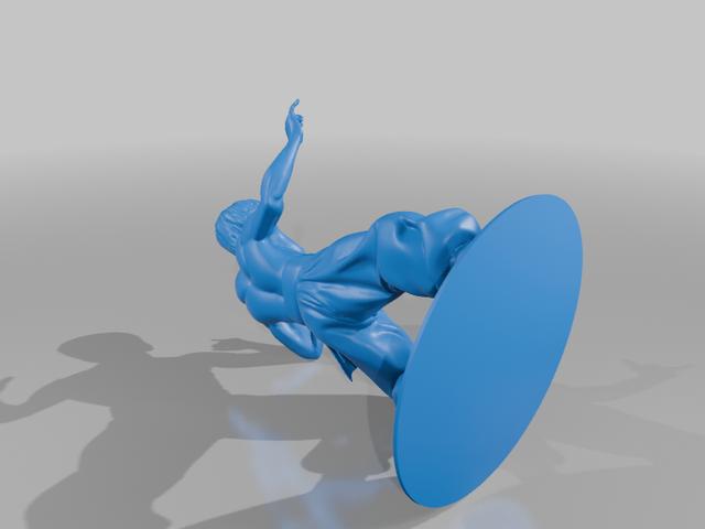 Bruce Lee Whataaaaaa 3D model thumbnail