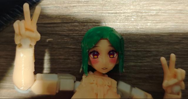 dummy 13 improved modular face 3D model thumbnail
