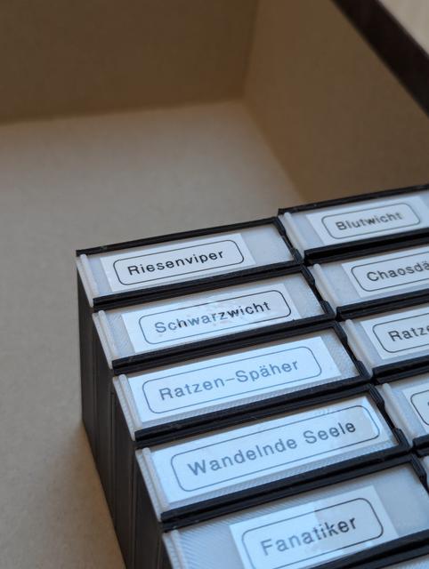 Lid for Monsterbox Gloomhaven Jaws of the Lion organizer 3D model thumbnail
