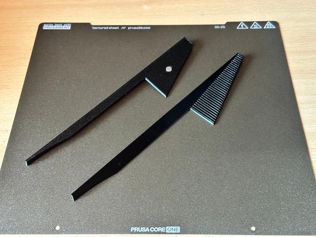 Prusa Core One dust protector back (remix) for 6x3 mm magnets 3D model thumbnail