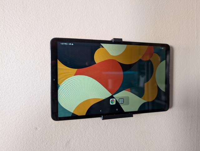 Lenovo Tab One Wall Mount 3D model thumbnail
