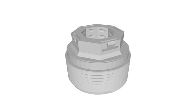 Spool Holder Elegoo Neptune  multiboard snap clip 3D model thumbnail