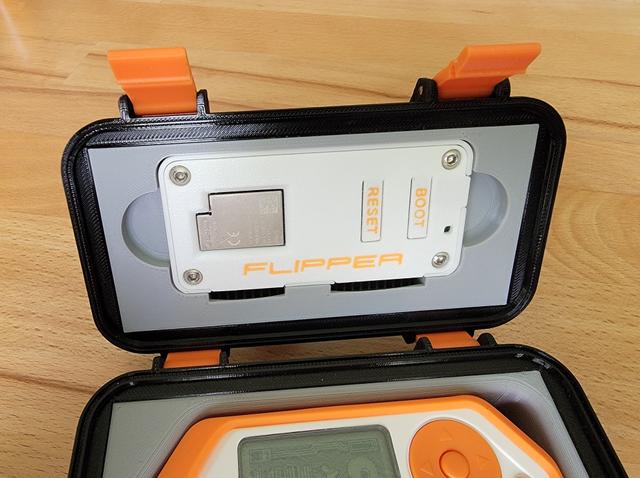 Flipper Zero Case - Wifi Module Insert 3D model thumbnail