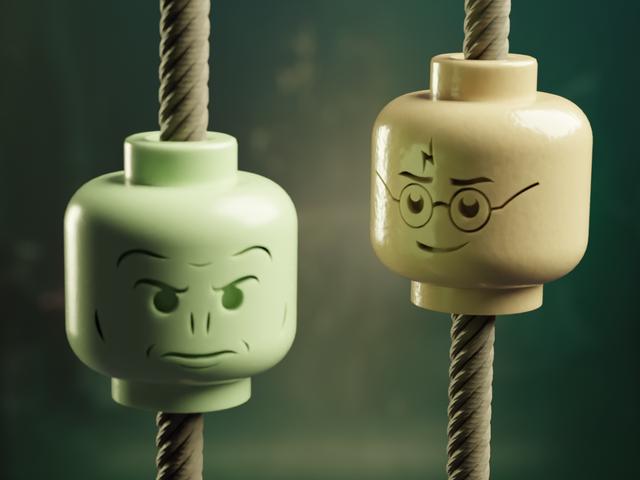 Brick Magic Beads 3D model thumbnail