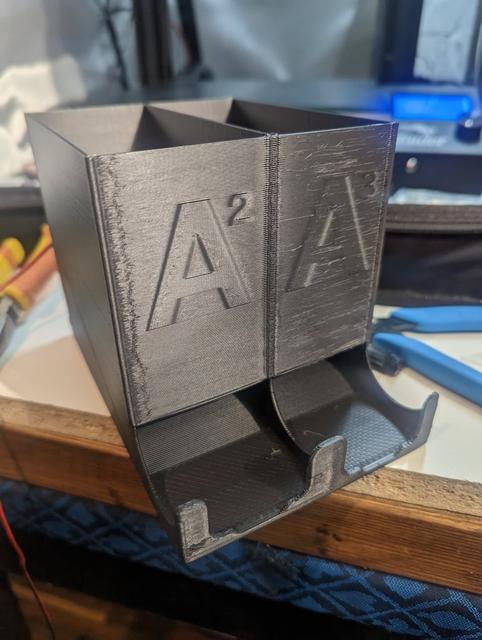 AA/AAA Large Battery Holder 3D model thumbnail