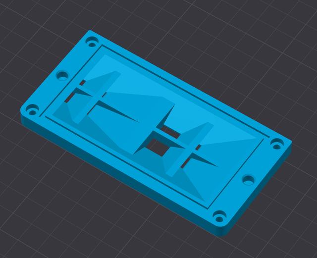BentoBox 2x 5015 radial fans - Stronger fan vent 3D model thumbnail