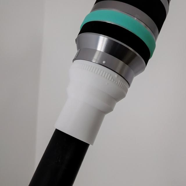 Sony E-mount to vacuum hose adapter 3D model thumbnail