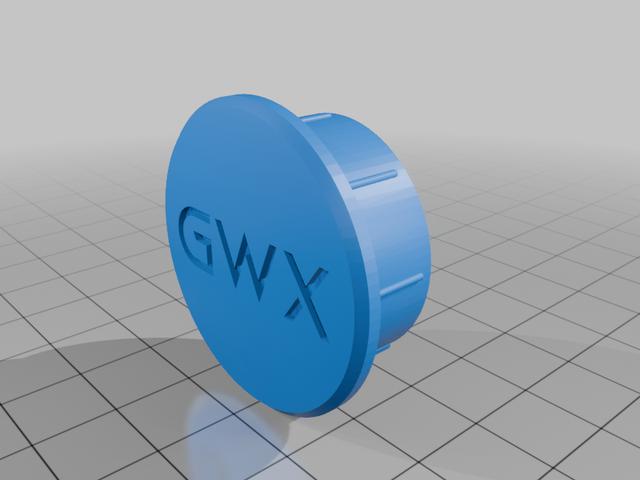 Cap for SW-Motech Crash bar 3D model thumbnail