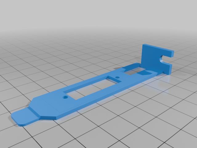 Nvidia GT1030 Low Profile Bracket (Fixed) 3D model thumbnail